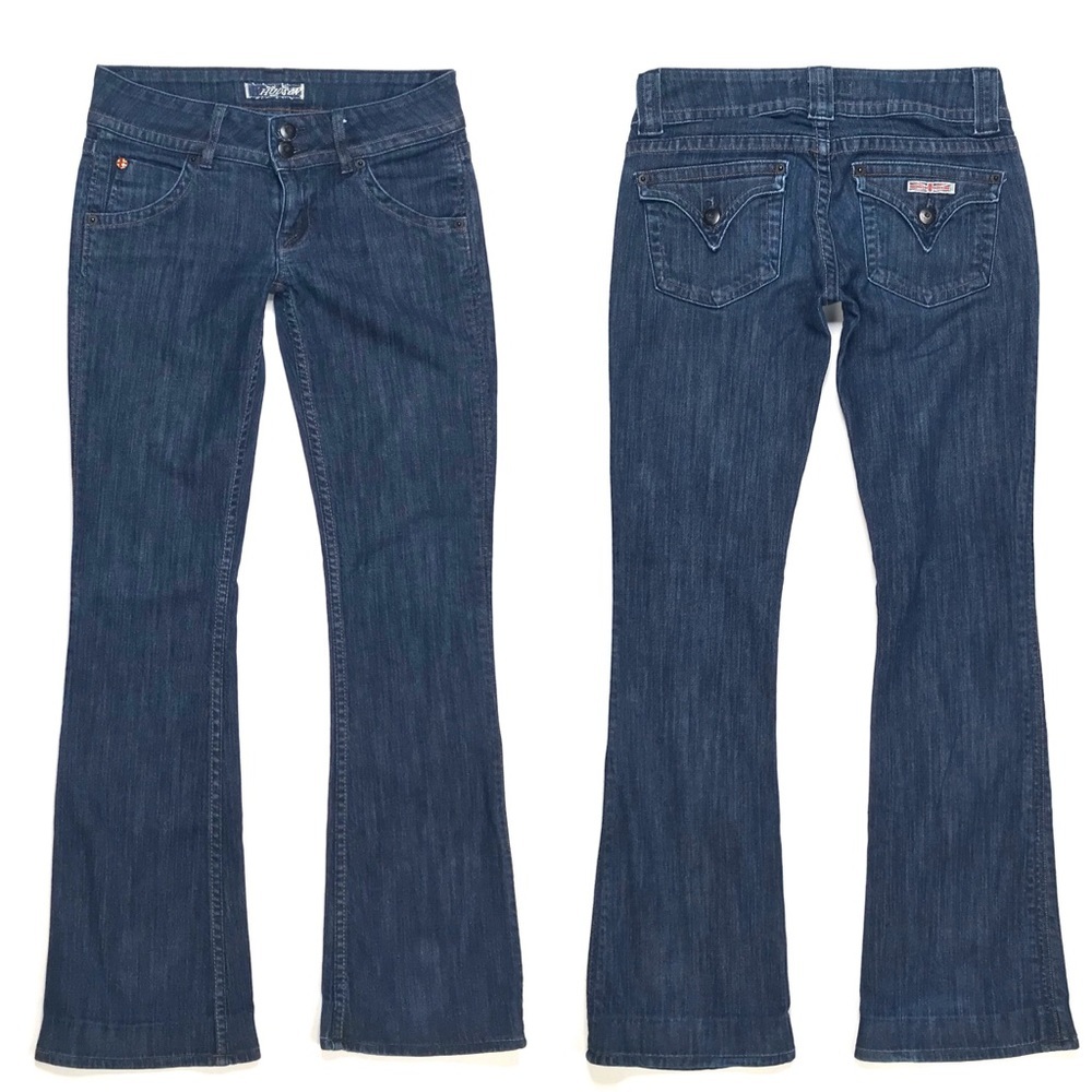 {Hudson} Signature Bootcut Flap Jeans in Dew - Picture 1 of 8